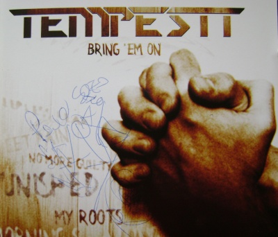 Tempestt - CD with signature from Paulo