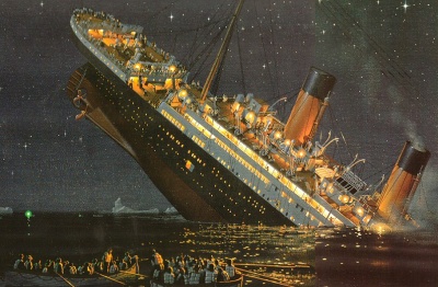 titanic sinking