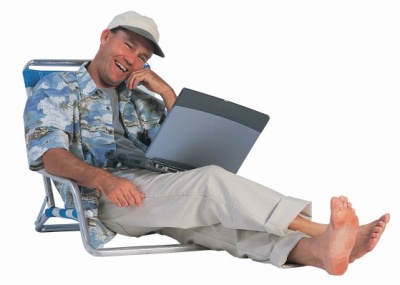 блогър на почивка