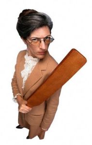 Учителката с пръчката